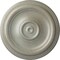 Ekena Millwork Traditional Ceiling Medallion (Fits Canopies up to 2 3/4"), Hand-Painted Flash Gold, 12"OD x 1"P CM12TRFLS - alternate 1